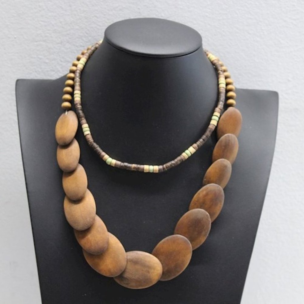 African Wooden Handcraft Jewellery